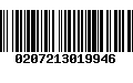 Código de Barras 0207213019946