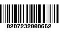 Código de Barras 0207232008662