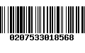 Código de Barras 0207533018568