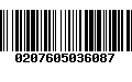 Código de Barras 0207605036087