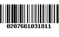 Código de Barras 0207661031811