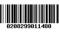 Código de Barras 0208299011480