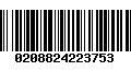 Código de Barras 0208824223753