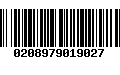 Código de Barras 0208979019027