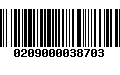 Código de Barras 0209000038703