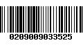 Código de Barras 0209009033525