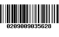 Código de Barras 0209009035628