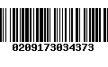 Código de Barras 0209173034373