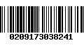 Código de Barras 0209173038241