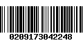 Código de Barras 0209173042248