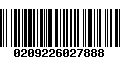 Código de Barras 0209226027888