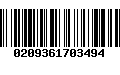 Código de Barras 0209361703494
