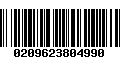 Código de Barras 0209623804990