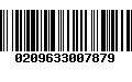 Código de Barras 0209633007879