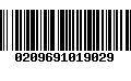 Código de Barras 0209691019029