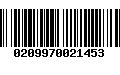 Código de Barras 0209970021453