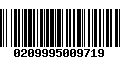 Código de Barras 0209995009719