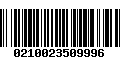 Código de Barras 0210023509996