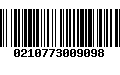 Código de Barras 0210773009098