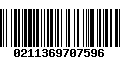 Código de Barras 0211369707596
