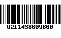 Código de Barras 0211438609660