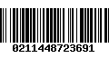 Código de Barras 0211448723691