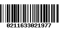 Código de Barras 0211633021977