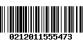 Código de Barras 0212011555473