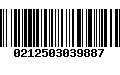 Código de Barras 0212503039887