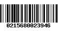 Código de Barras 0215680023946