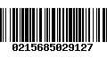 Código de Barras 0215685029127