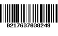 Código de Barras 0217637038249
