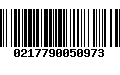 Código de Barras 0217790050973