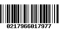 Código de Barras 0217966017977