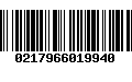 Código de Barras 0217966019940