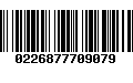 Código de Barras 0226877709079