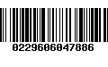 Código de Barras 0229606047886