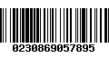 Código de Barras 0230869057895