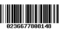 Código de Barras 0236677808148