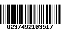 Código de Barras 0237492103517