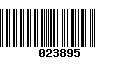 Código de Barras 023895