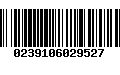 Código de Barras 0239106029527