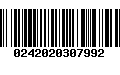 Código de Barras 0242020307992