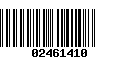 Código de Barras 02461410