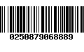 Código de Barras 0250879068889