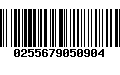 Código de Barras 0255679050904