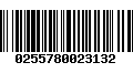 Código de Barras 0255780023132