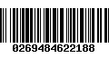 Código de Barras 0269484622188
