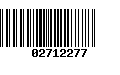 Código de Barras 02712277