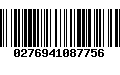 Código de Barras 0276941087756